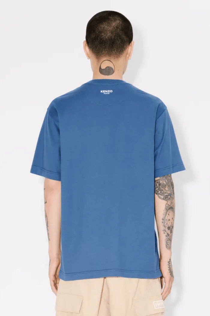 Tee-Shirt Brodé Kenzo Pop Bleu