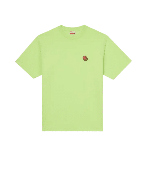 Tee-Shirt Brodé Kenzo Pop Vert Absinthe