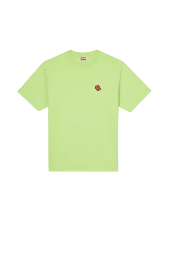 Tee-Shirt Brodé Kenzo Pop Vert Absinthe