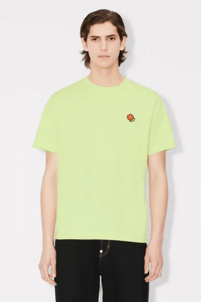Tee-Shirt Brodé Kenzo Pop Vert Absinthe