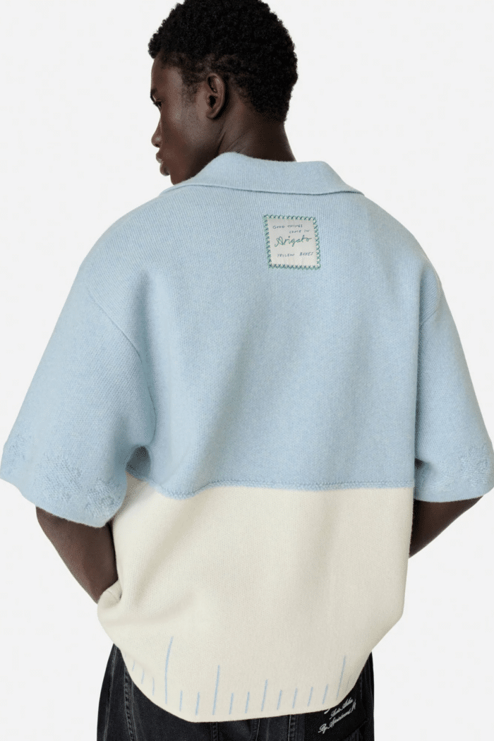 Chemise Pier Textured Laine Bicolore