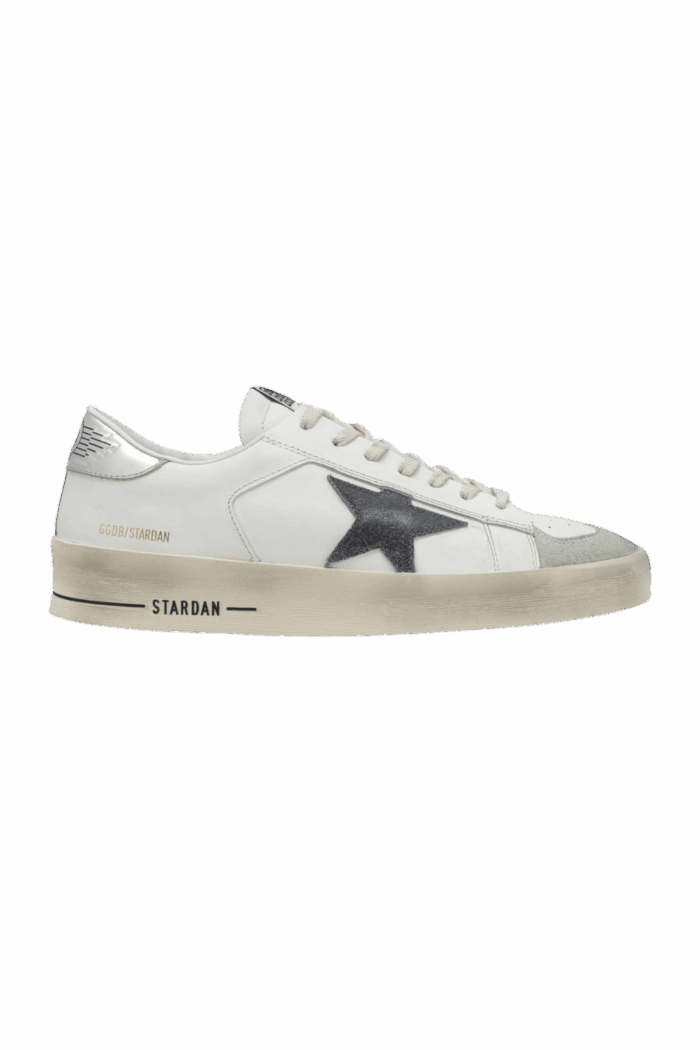 Sneakers Stardan Blanc Gris Argent