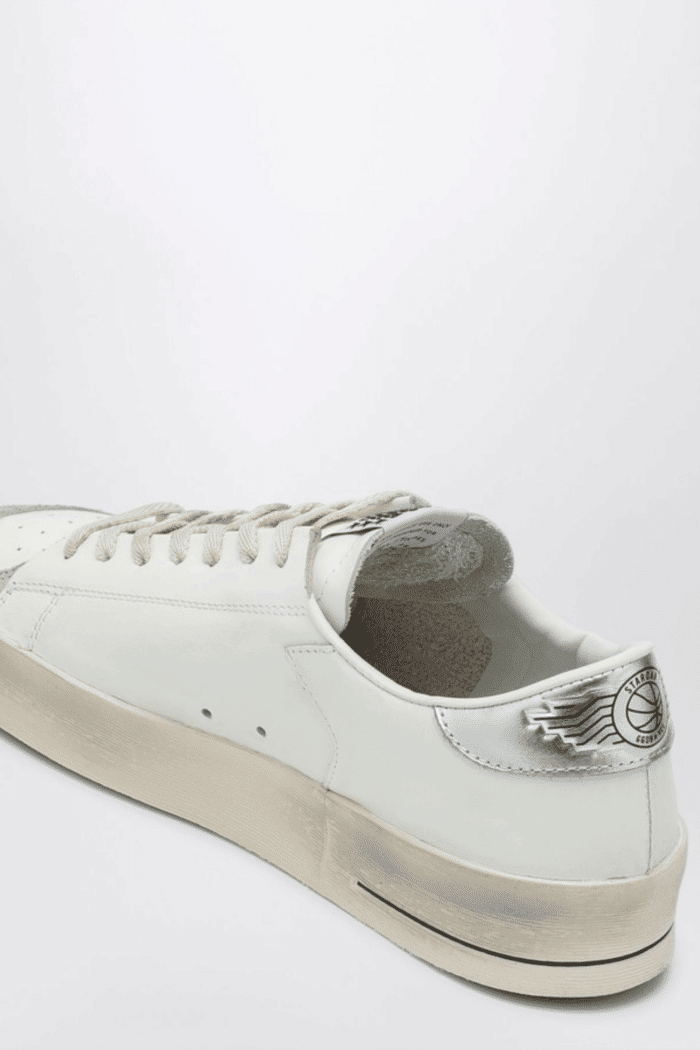 Sneakers Stardan Blanc Gris Argent