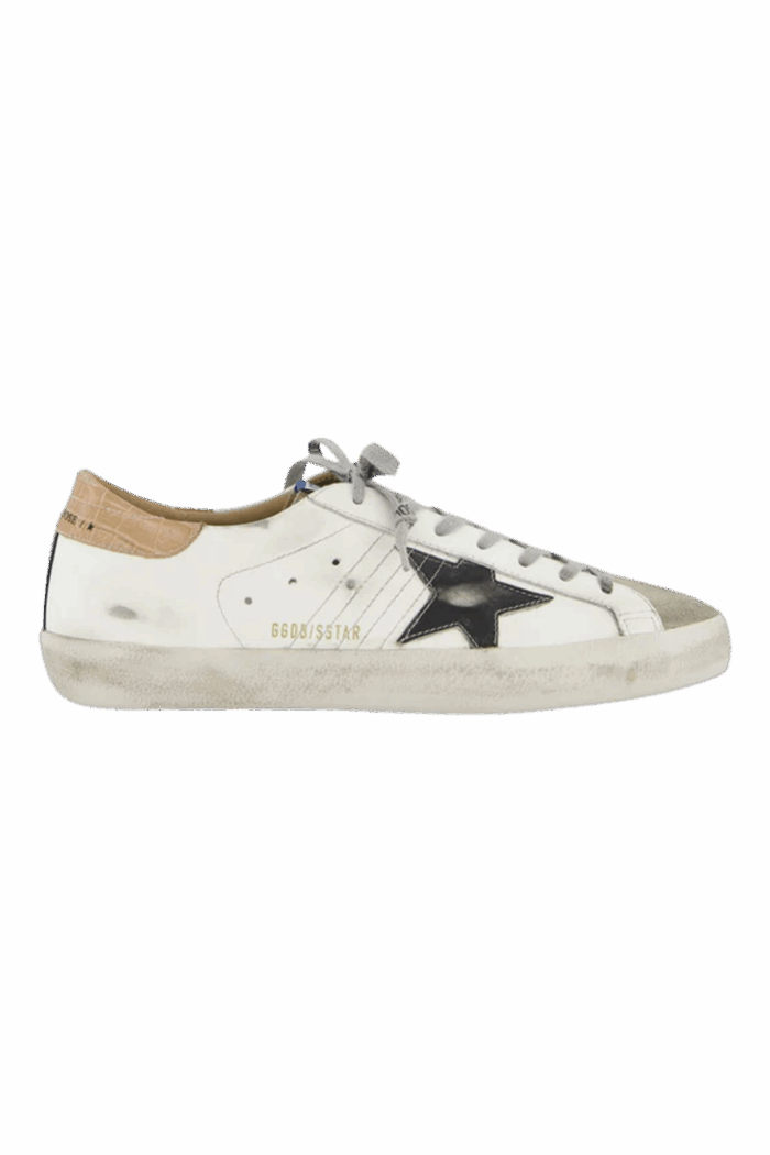 Sneakers Super Star Blanc Gris Noir Beige