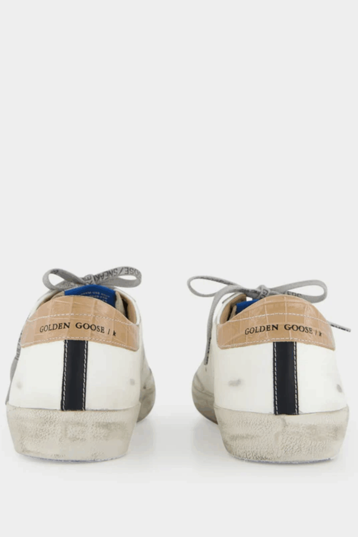 Sneakers Super Star Blanc Gris Noir Beige