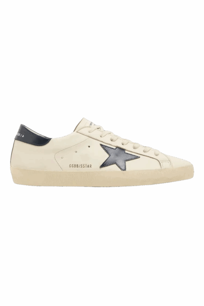 Sneakers Super Star Beige Bleu Nuit