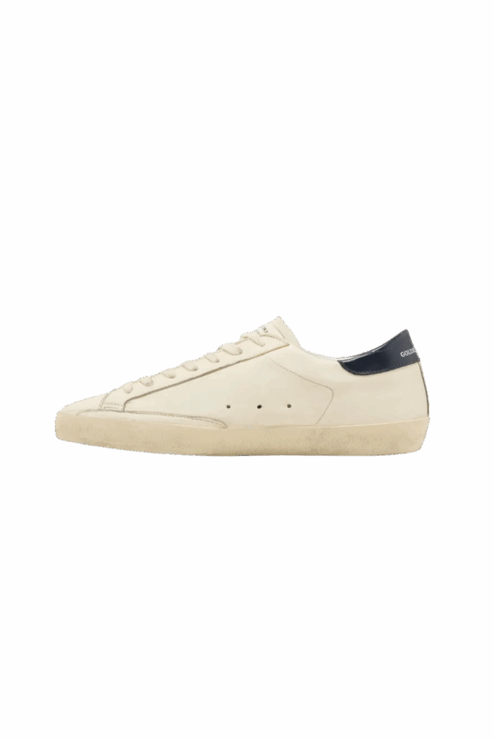 Sneakers Super Star Beige Bleu Nuit