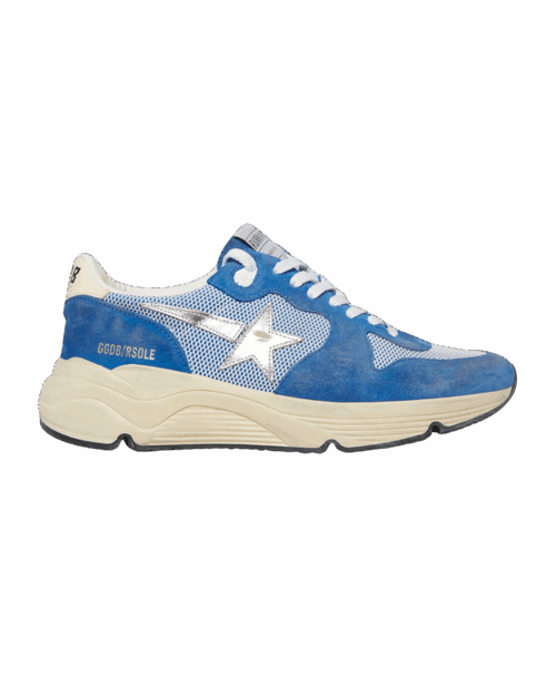 Sneakers Running Sole Bluette Blanc