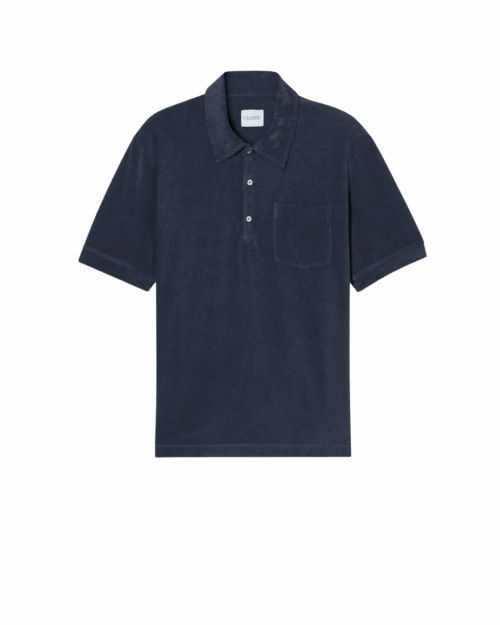Polo Éponge Bleu Fumé