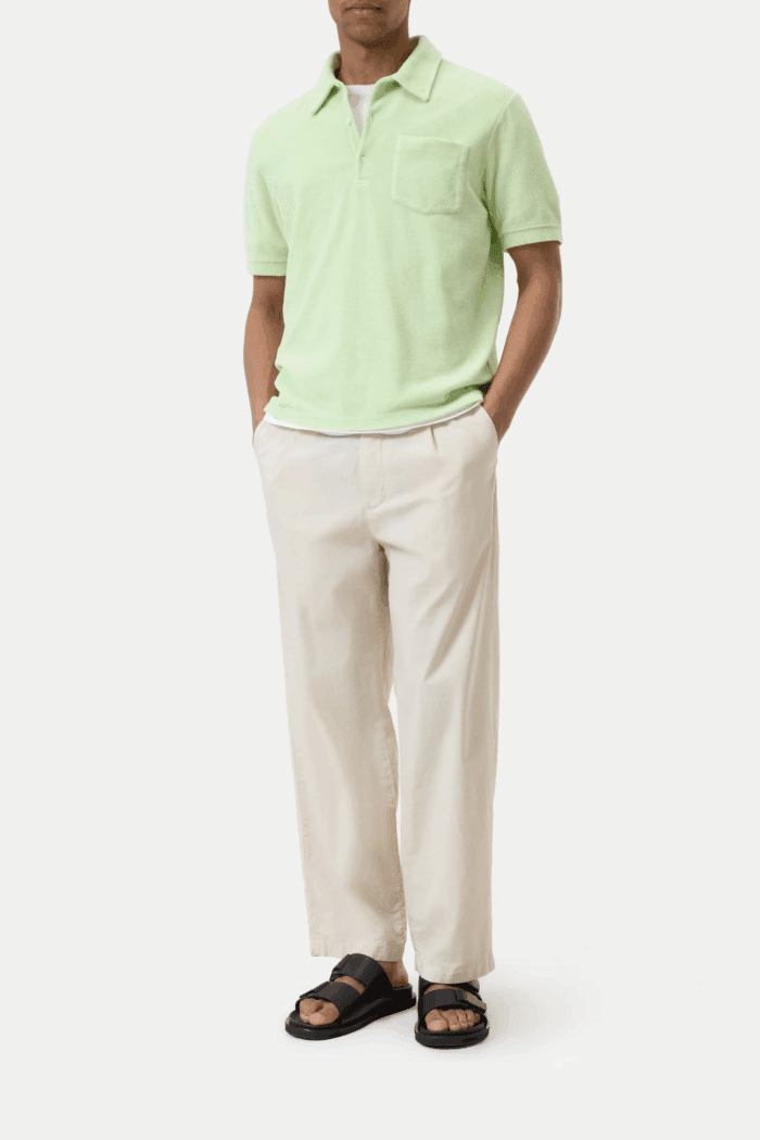 Polo Éponge Vert Clair