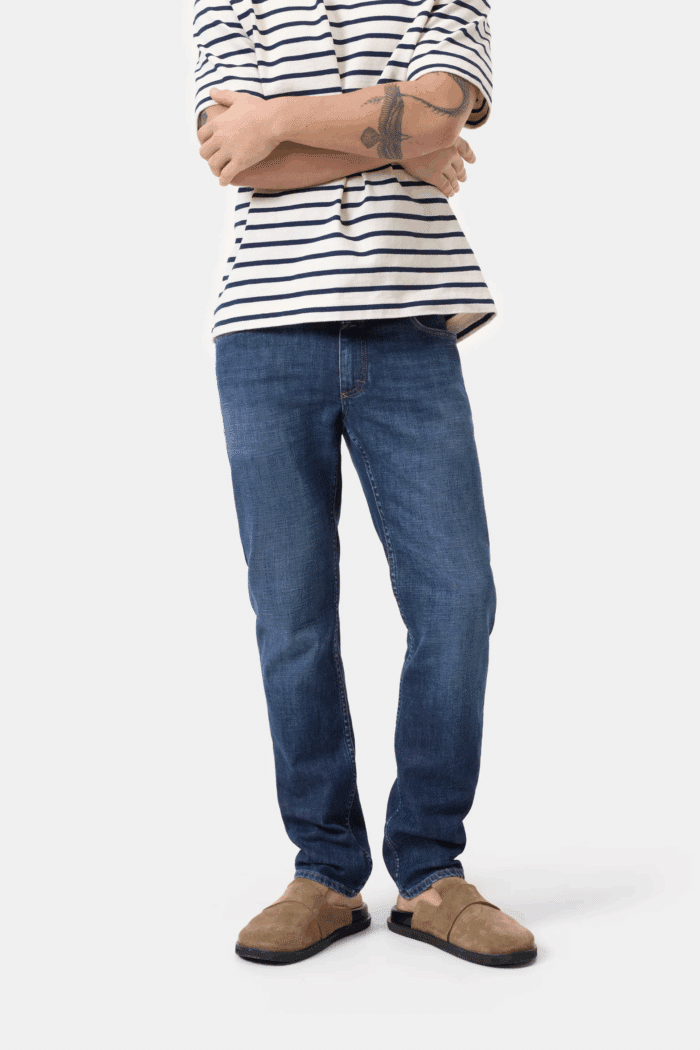 Jean Slim Denim Bleu Foncé