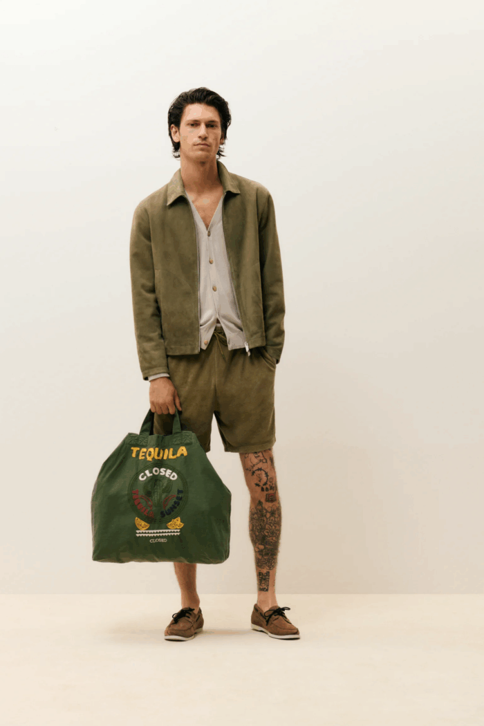 Short Éponge Vert Chino