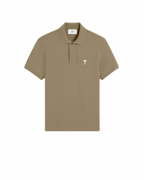 Polo Ami Laurier Cœur Blanc