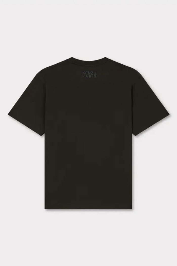 Tee-Shirt Happy Tiger Coton Noir
