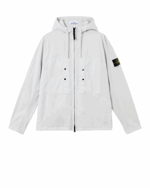 Parka Courte Coton Bleu Ciel