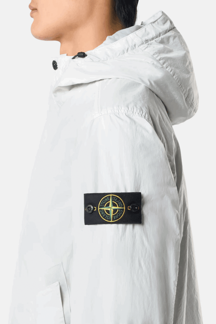 Parka Courte Coton Bleu Ciel