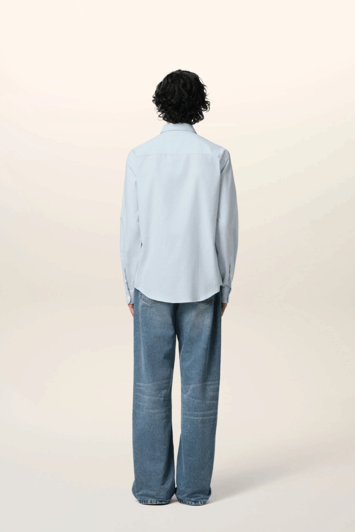 Chemise Rayé Cœur Rouge