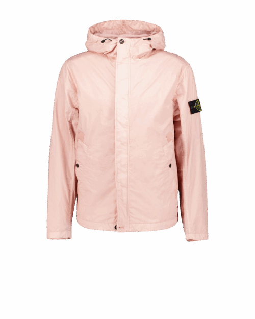 Parka Courte Nylon Rose Antique