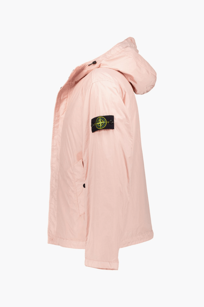 Parka Courte Nylon Rose Antique