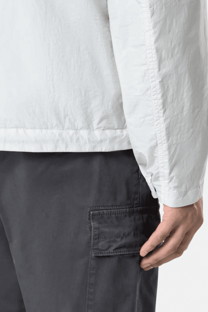 Parka Courte Nylon Bleu Ciel