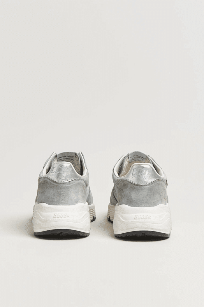 Sneakers Running Sole Cuir Bleu