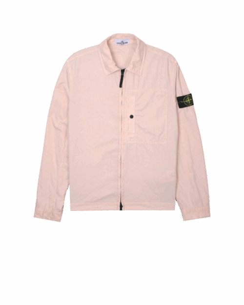 Surchemise Coton Gratté Rose