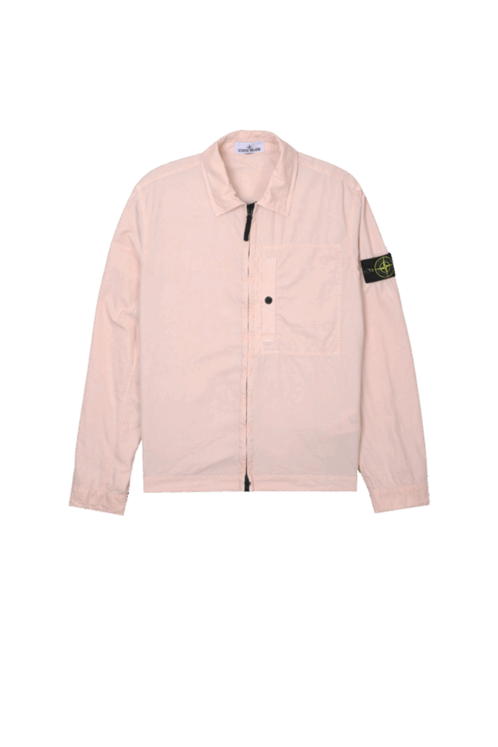 Surchemise Coton Gratté Rose