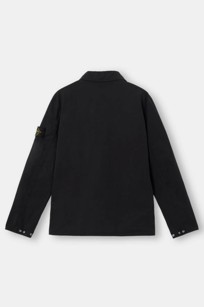 Surchemise Coton Stretch Noir