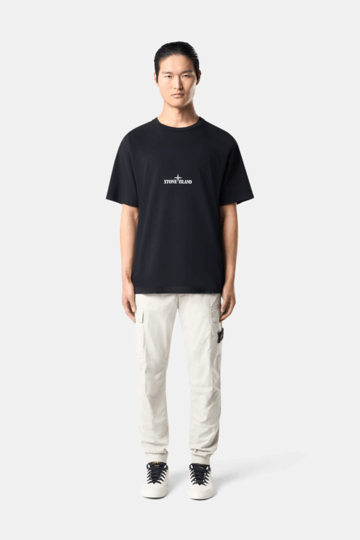 Tee-Shirt "Construction Lines" Noir