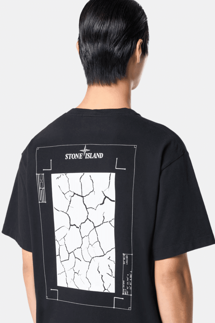 Tee-Shirt "Construction Lines" Noir