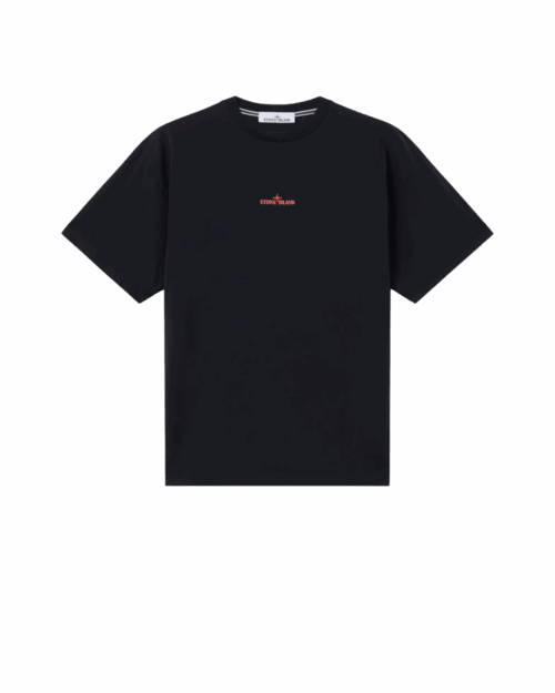 Tee-Shirt "Compass Camo" Coton Noir