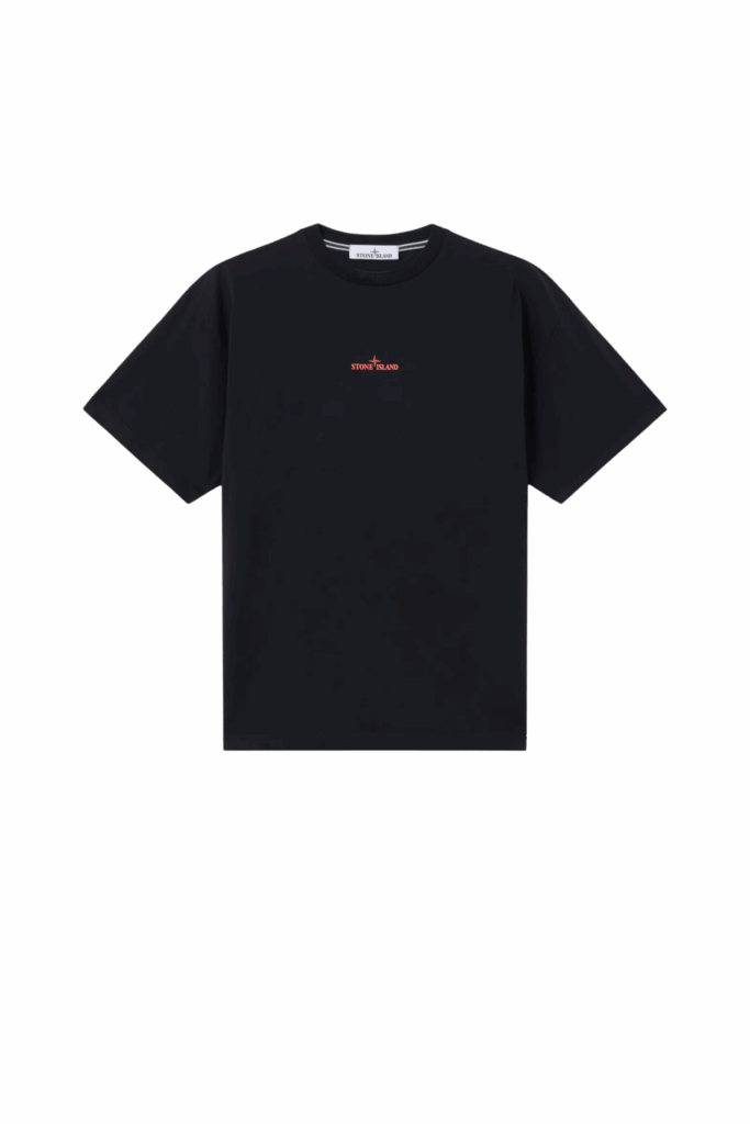 Tee-Shirt "Compass Camo" Coton Noir
