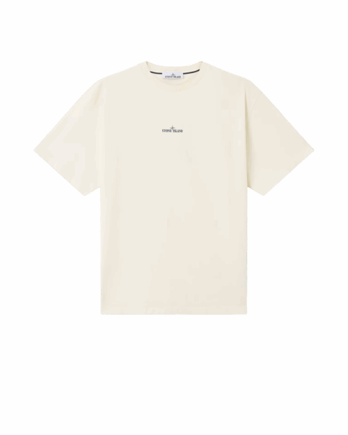 Tee-Shirt "Compass Camo" Coton Ivoire