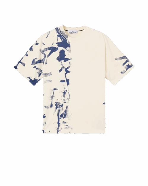 Tee-Shirt "Camo" Coton Ivoire