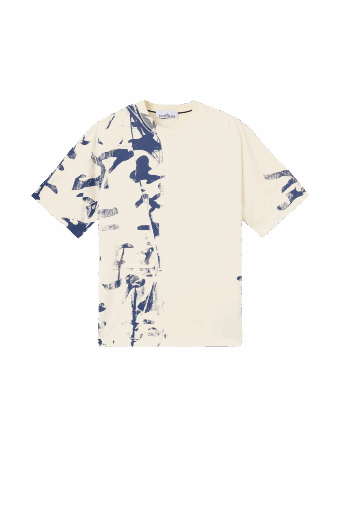 Tee-Shirt "Camo" Coton Ivoire