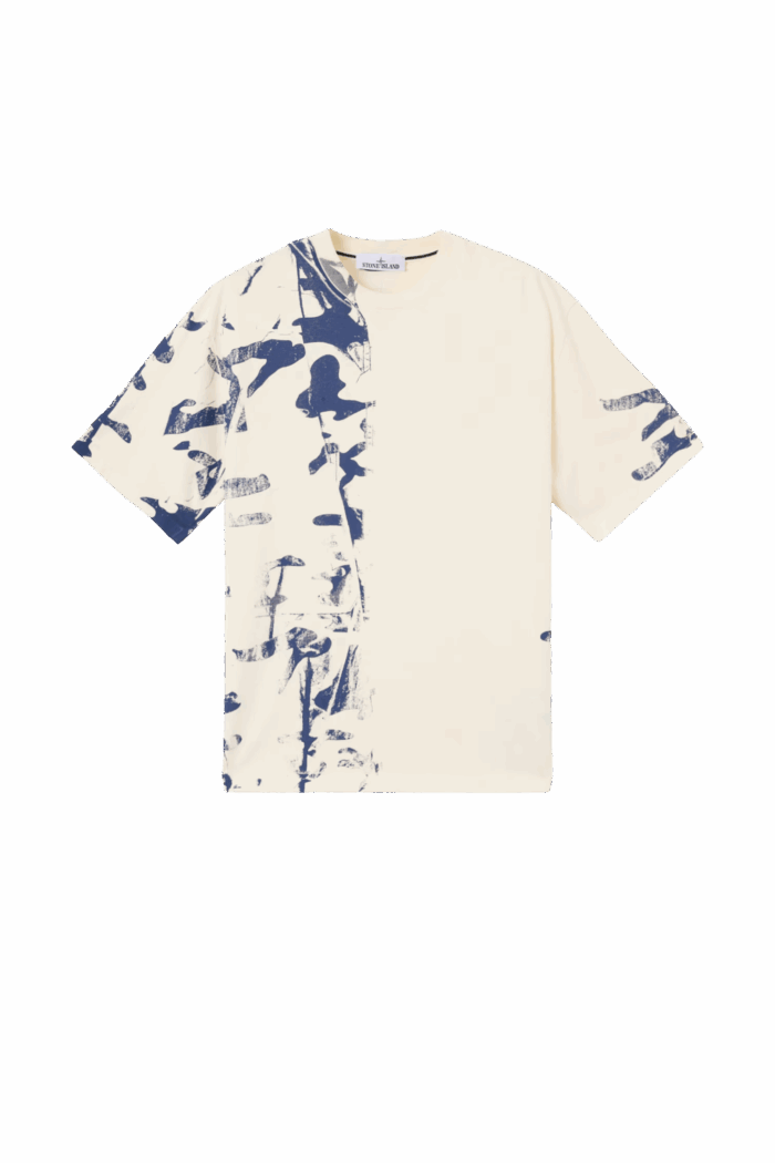 Tee-Shirt "Camo" Coton Ivoire