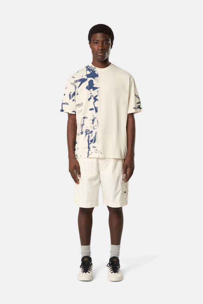 Tee-Shirt "Camo" Coton Ivoire