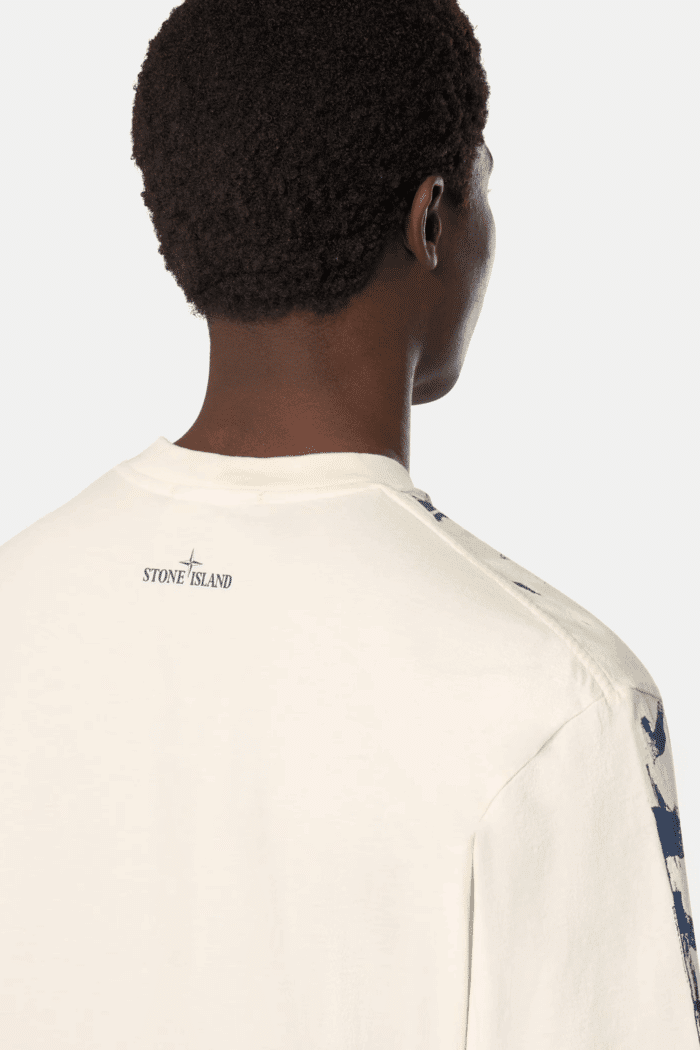 Tee-Shirt "Camo" Coton Ivoire