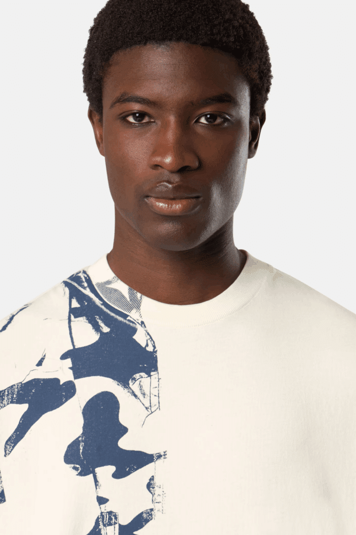 Tee-Shirt "Camo" Coton Ivoire