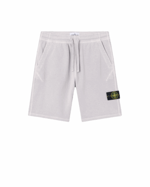 Short de Jogging Coton Flammé Lilas
