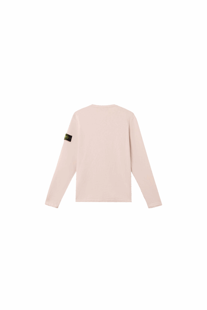 Pull Col Rond Coton Rose