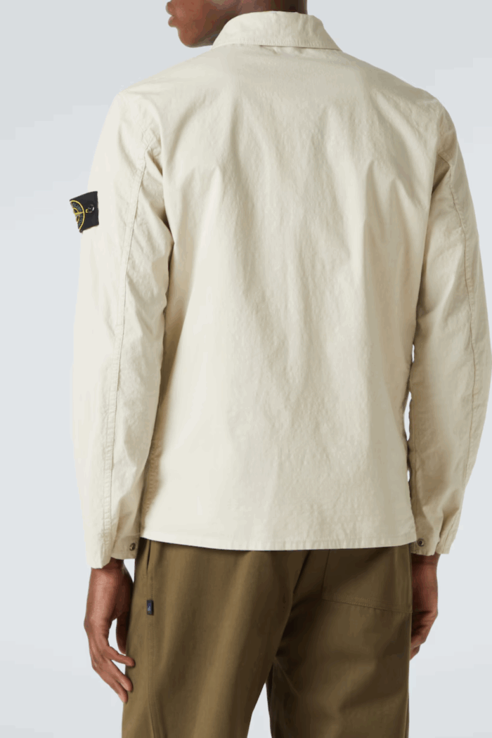 Surchemise Coton Stretch Sable