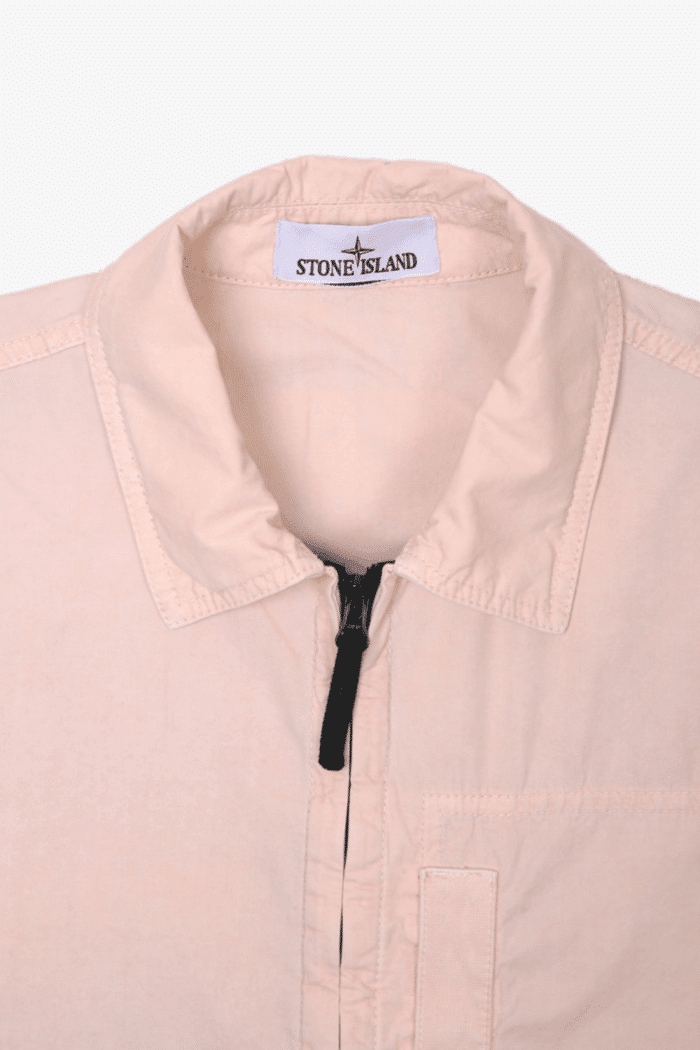 Surchemise Coton Gratté Rose