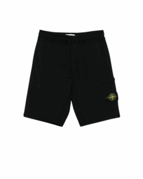 Bermuda Cargo Coton Noir