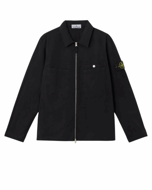 Surchemise Coton Stretch Noir