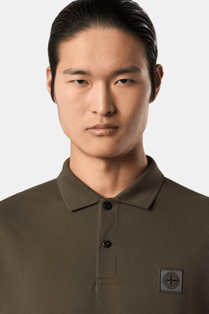 Polo Coton Vert Militaire