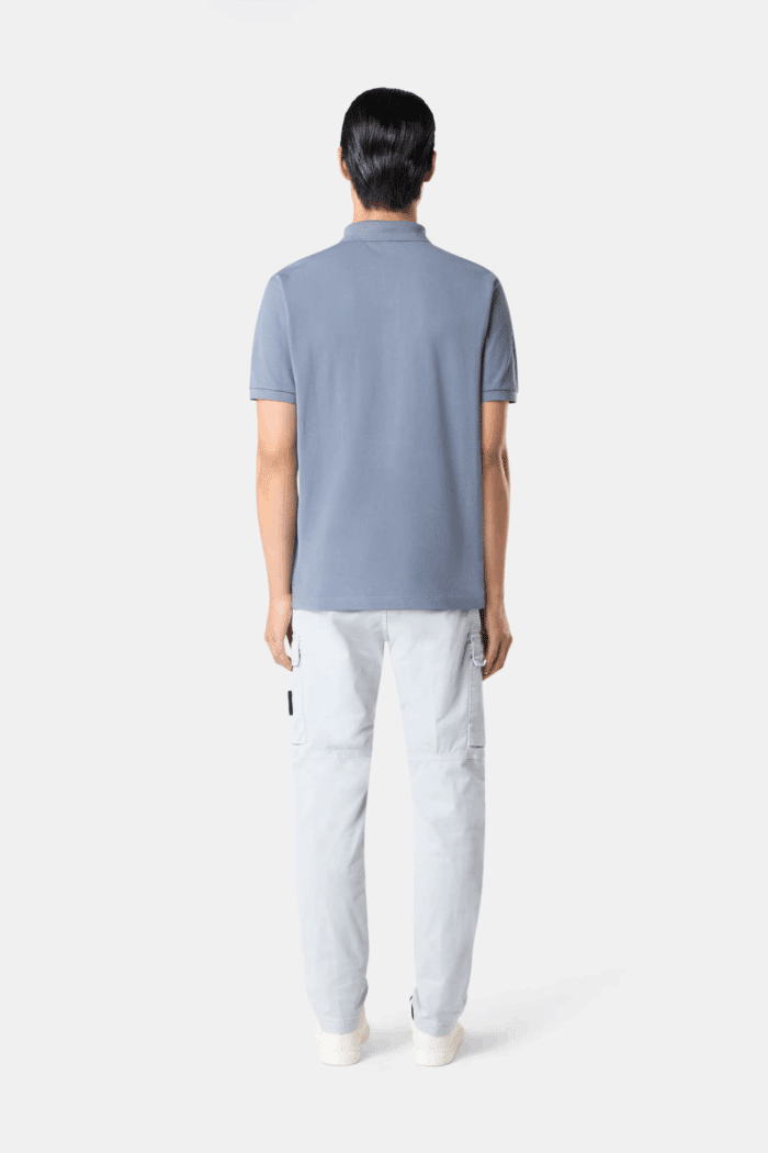 Polo Coton Bleu Avio