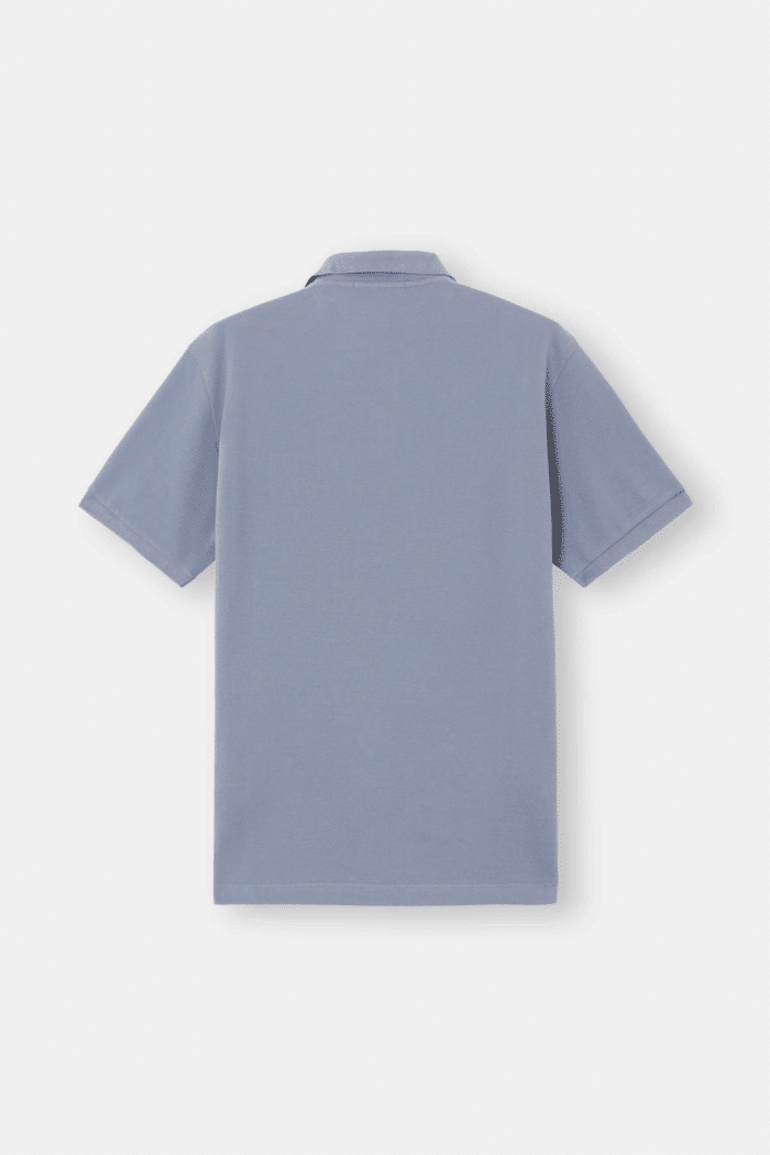 Polo Coton Bleu Avio