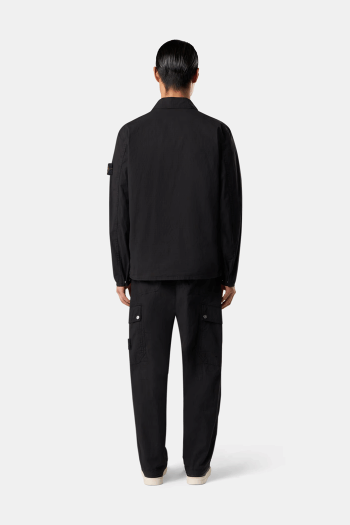 Surchemise Coton Stretch Noir
