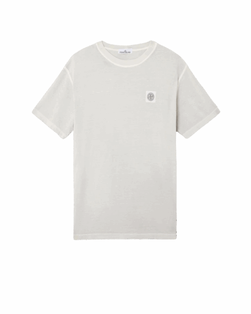 Tee-Shirt Écusson Compass Gris Perle